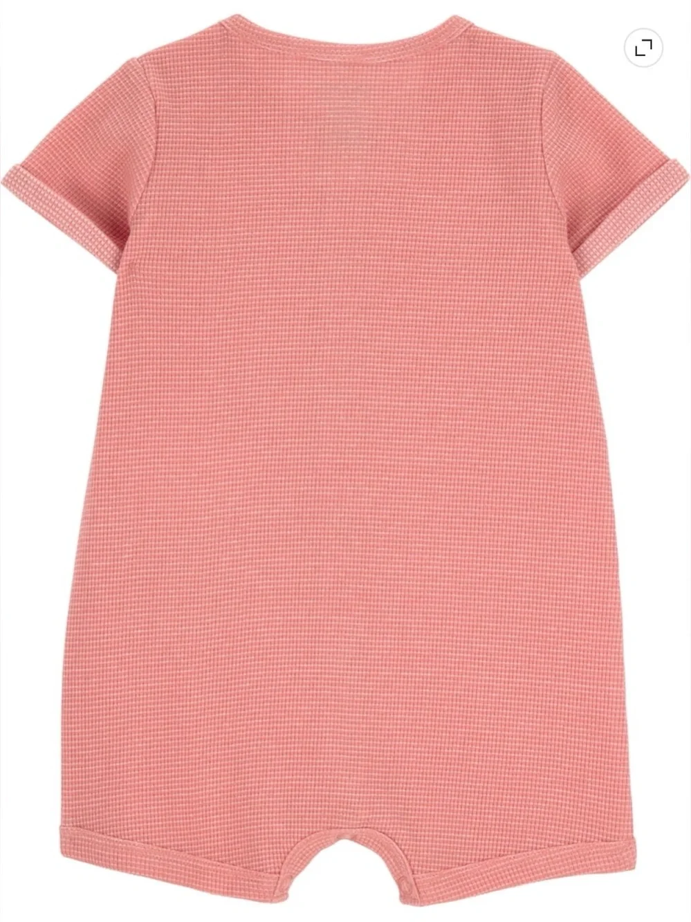 Carters 12M Coral Sunny Days Ahead One-Piece Romper Boho Fall Gender Neutral